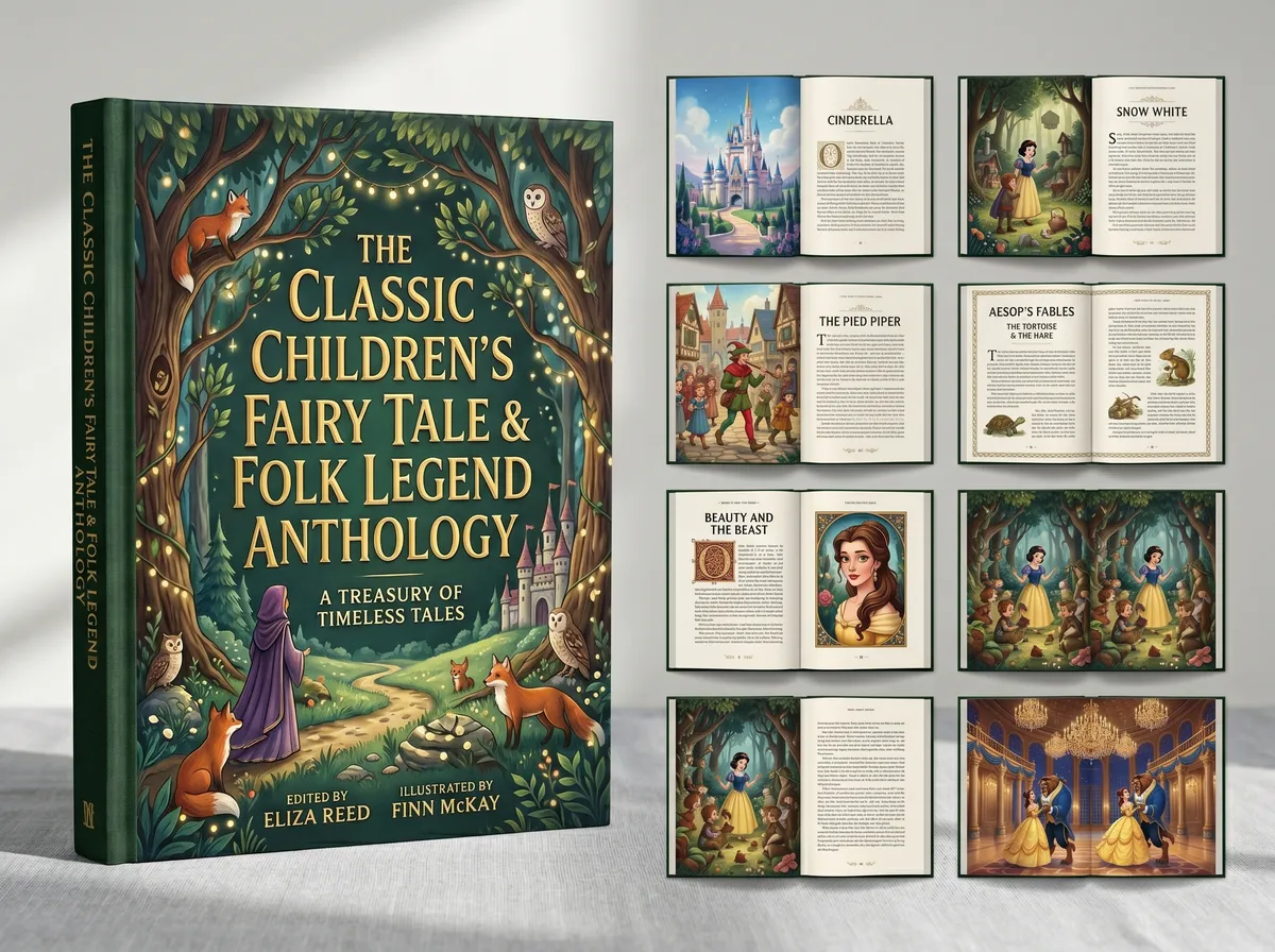 The Classic Children's Fairy Tale 202605162347 — Book Cover Design by DesignDile